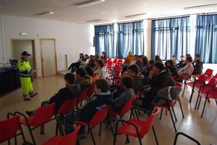 Corso di evacuazione Scuola Media Acquarica Protezione Civile "LA FONTANA"